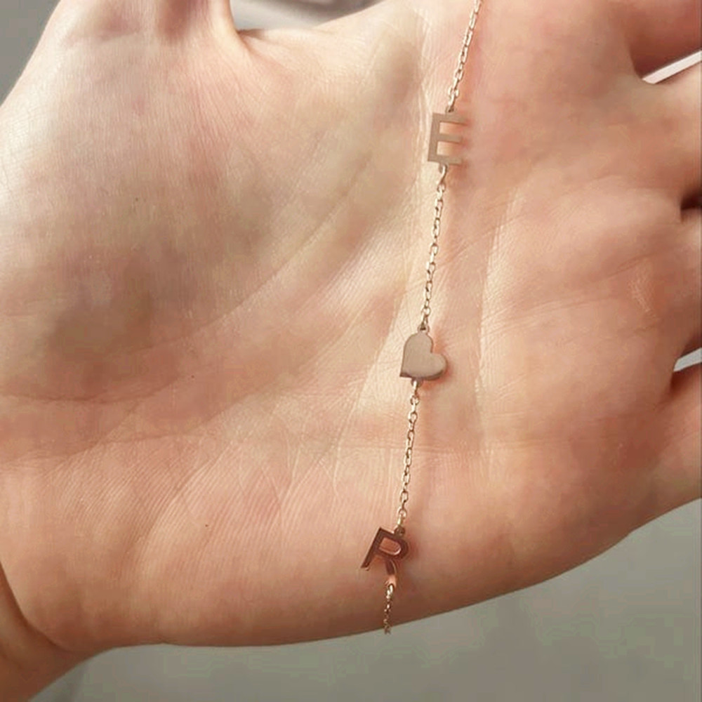 Custom Initial Name Necklace C - огляд і ціна Birth Flower Necklace